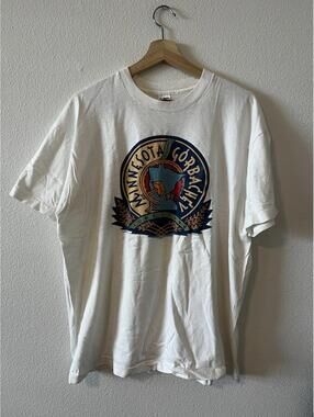 Vtg Mikhail Gorbachev Minnesota Visit Shirt Political Tee XL